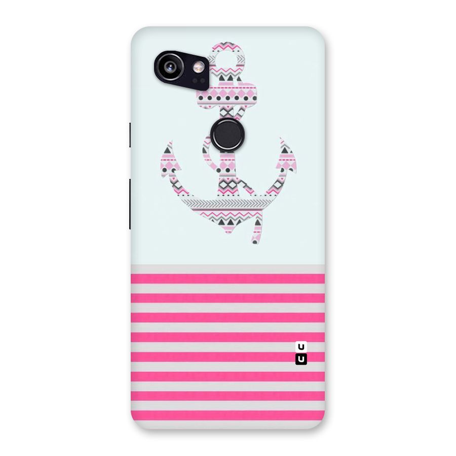 Anchor Design Stripes Back Case for Google Pixel 2 XL