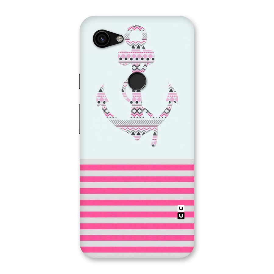 Anchor Design Stripes Back Case for Google Pixel 3a XL