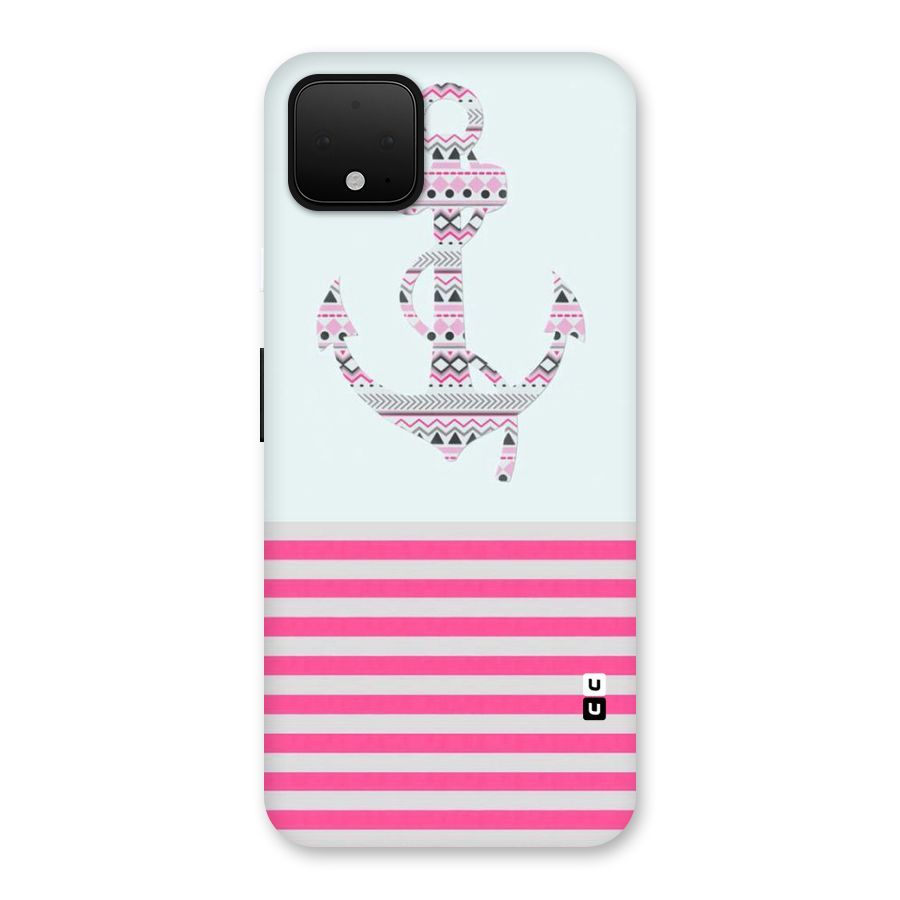 Anchor Design Stripes Back Case for Google Pixel 4 XL