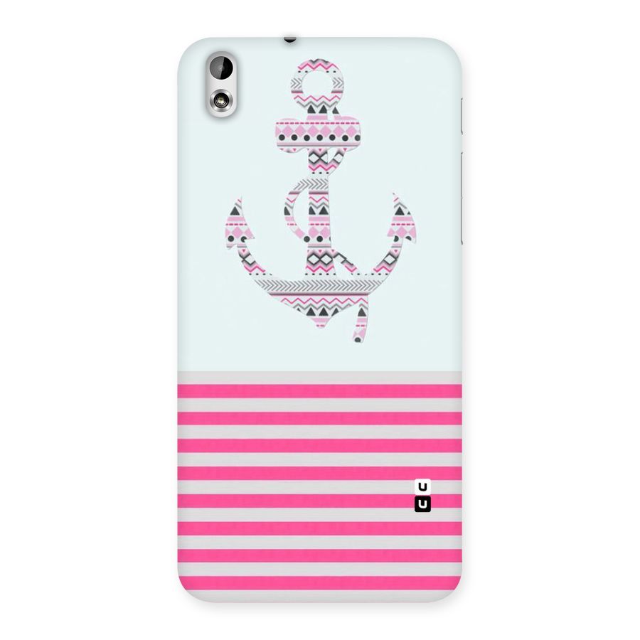 Anchor Design Stripes Back Case for HTC Desire 816g