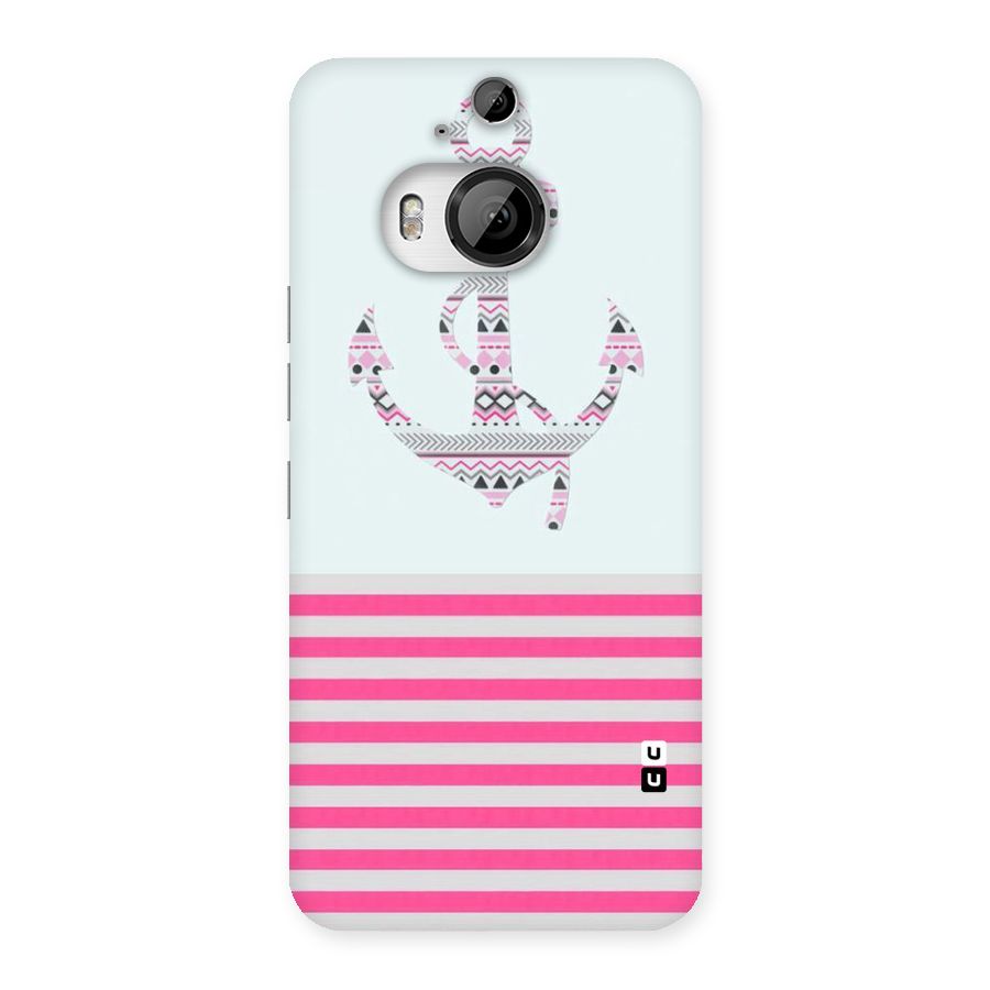 Anchor Design Stripes Back Case for HTC One M9 Plus