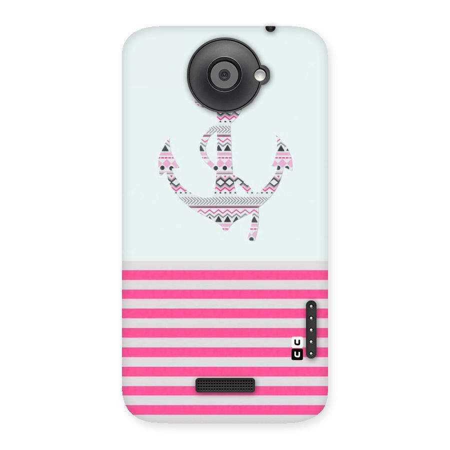 Anchor Design Stripes Back Case for HTC One X