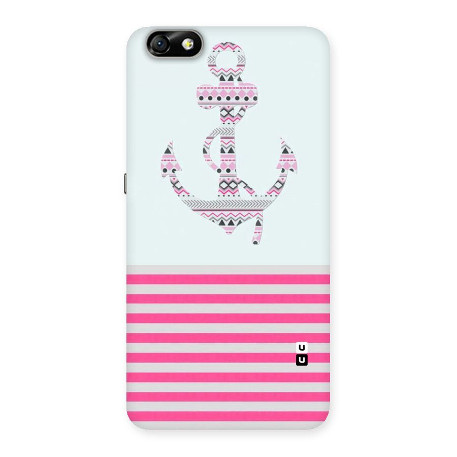 Anchor Design Stripes Back Case for Honor 4X