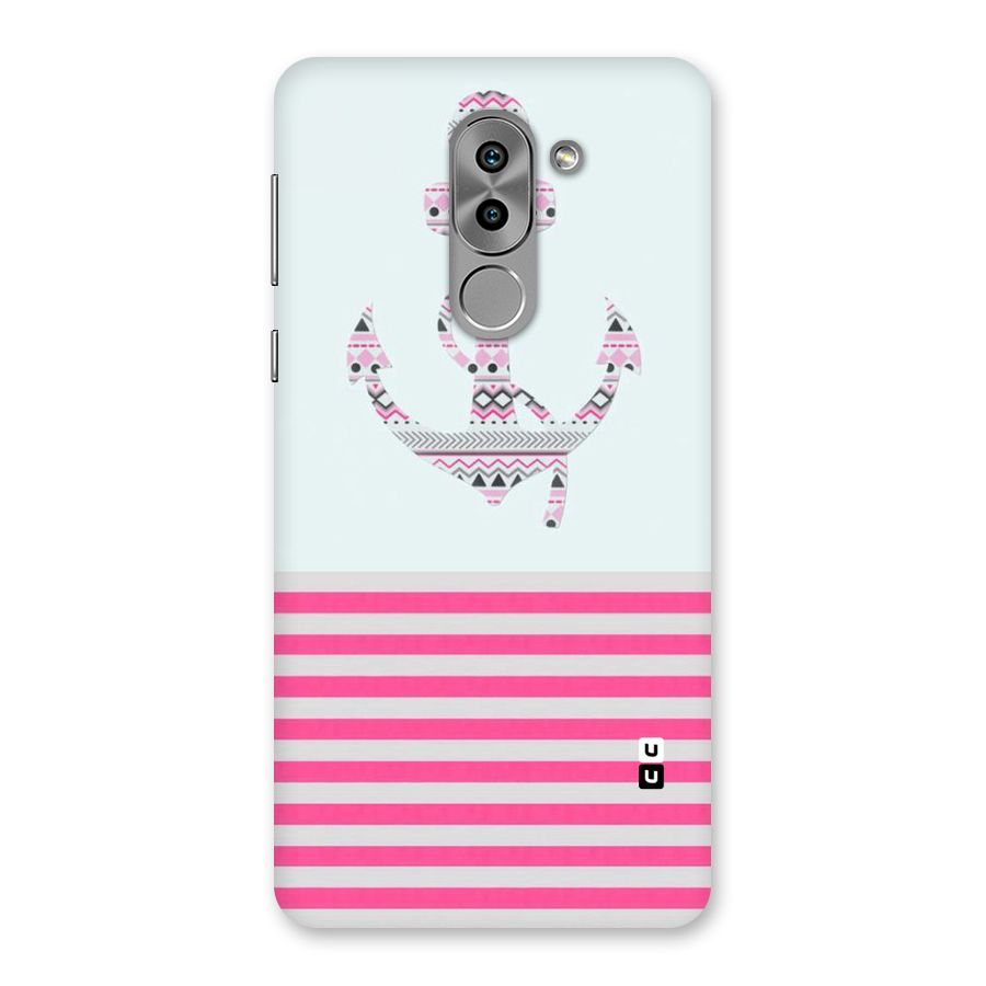 Anchor Design Stripes Back Case for Honor 6X