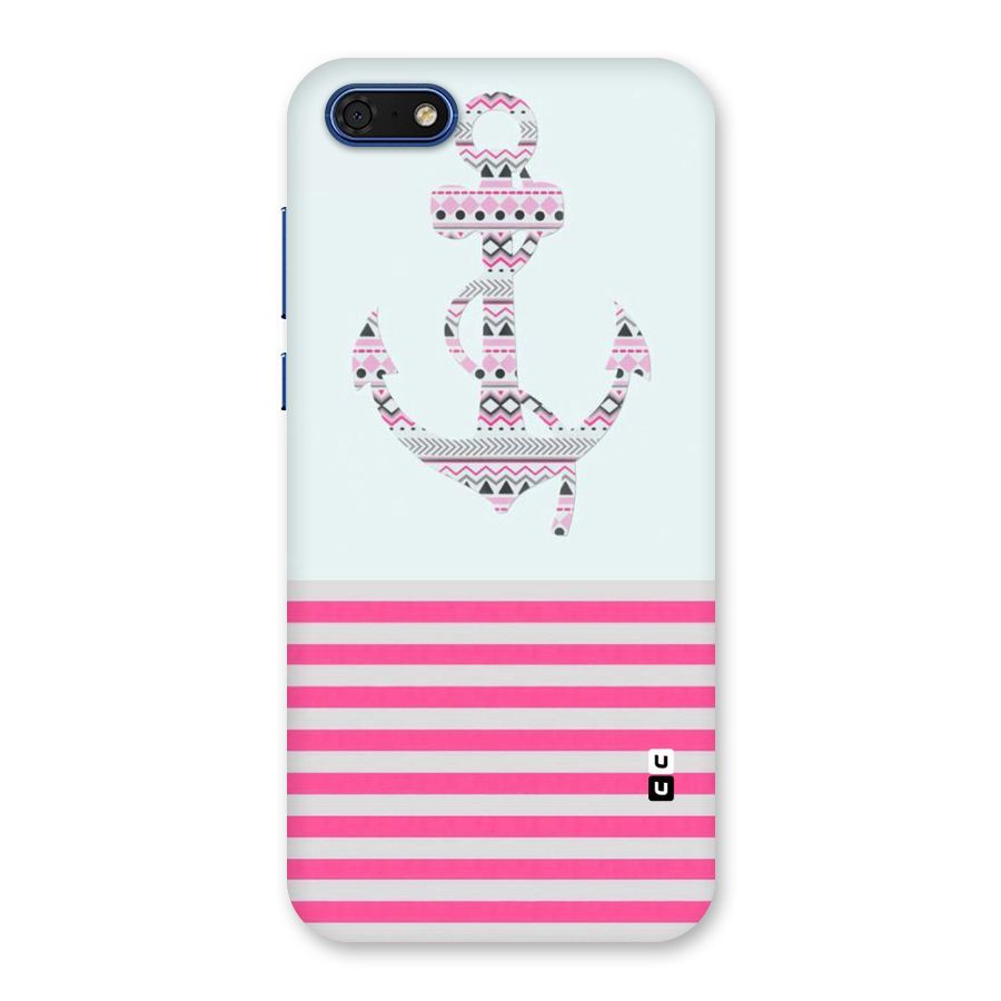 Anchor Design Stripes Back Case for Honor 7s