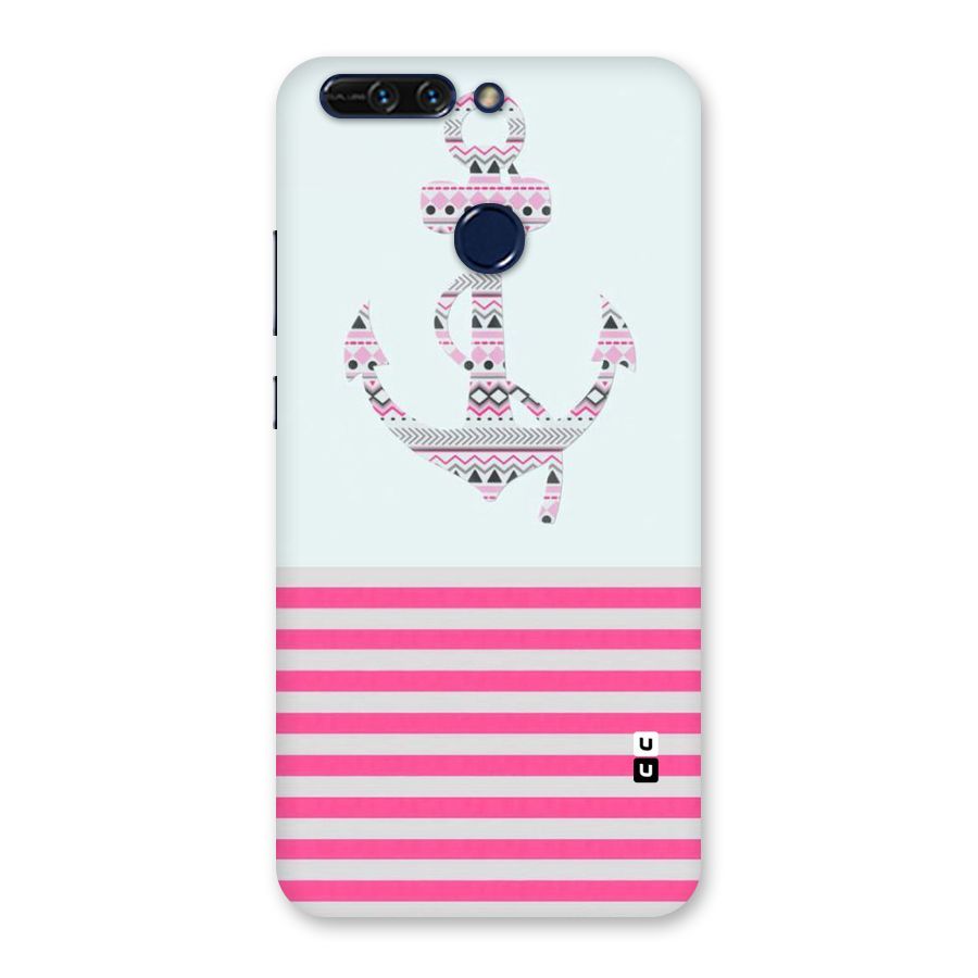 Anchor Design Stripes Back Case for Honor 8 Pro