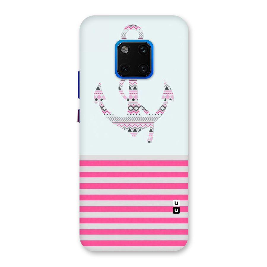 Anchor Design Stripes Back Case for Huawei Mate 20 Pro