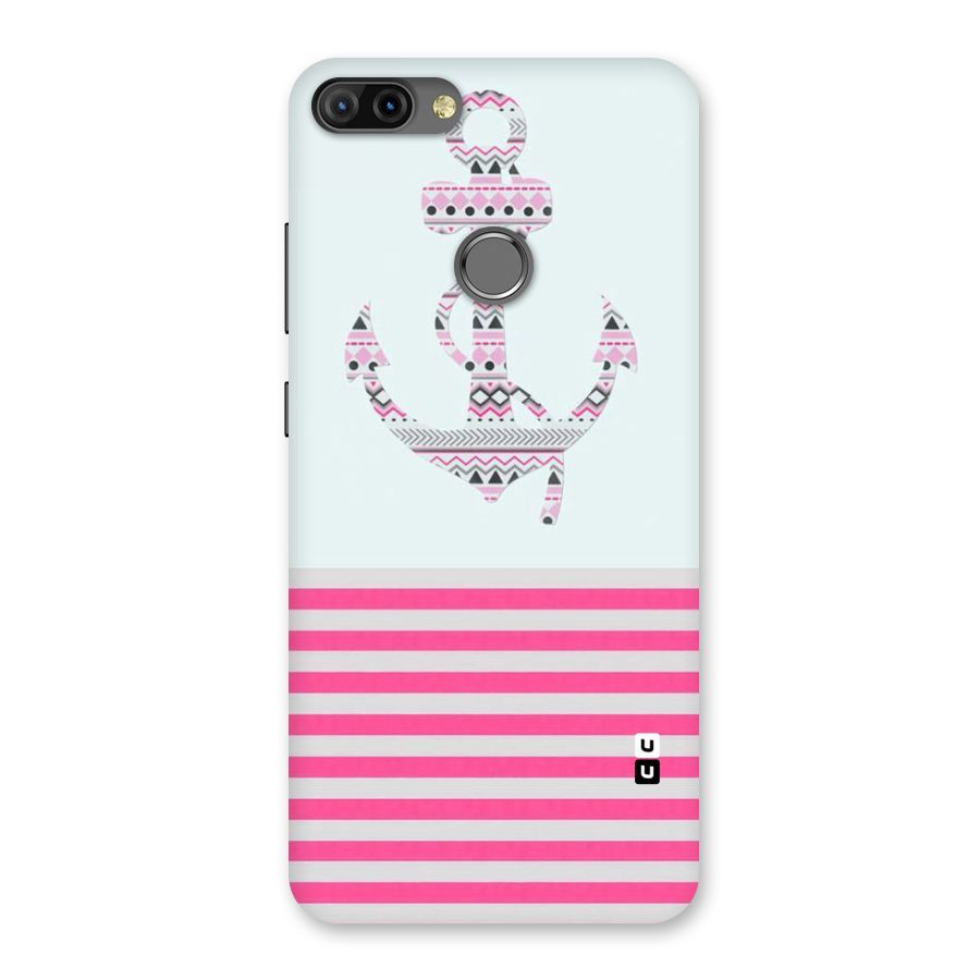 Anchor Design Stripes Back Case for Infinix Hot 6 Pro