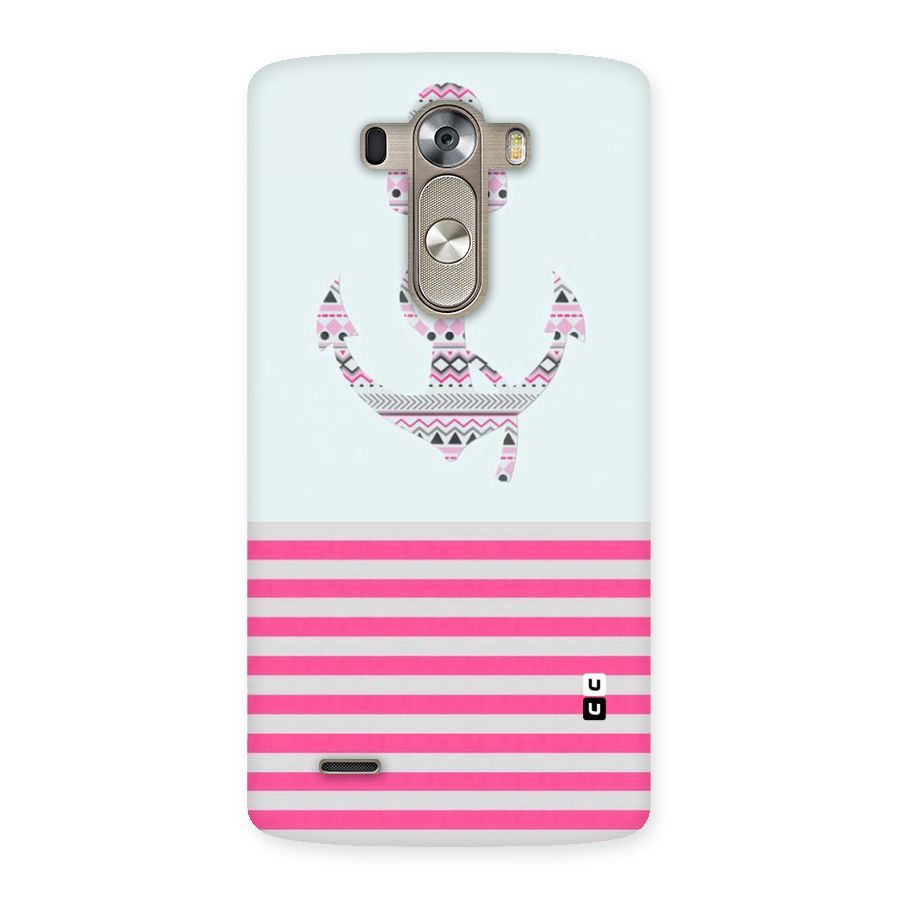 Anchor Design Stripes Back Case for LG G3