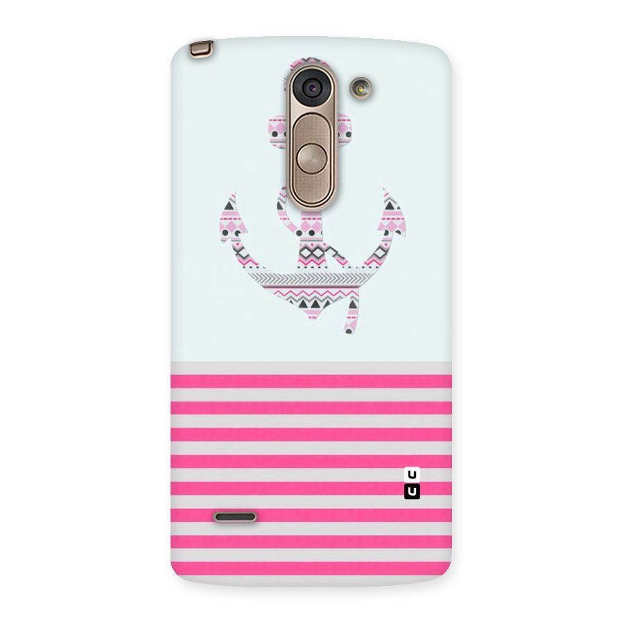 Anchor Design Stripes Back Case for LG G3 Stylus