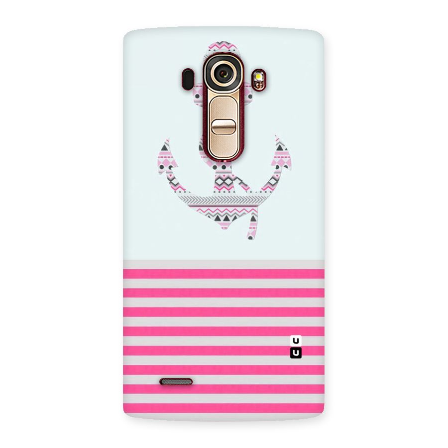 Anchor Design Stripes Back Case for LG G4