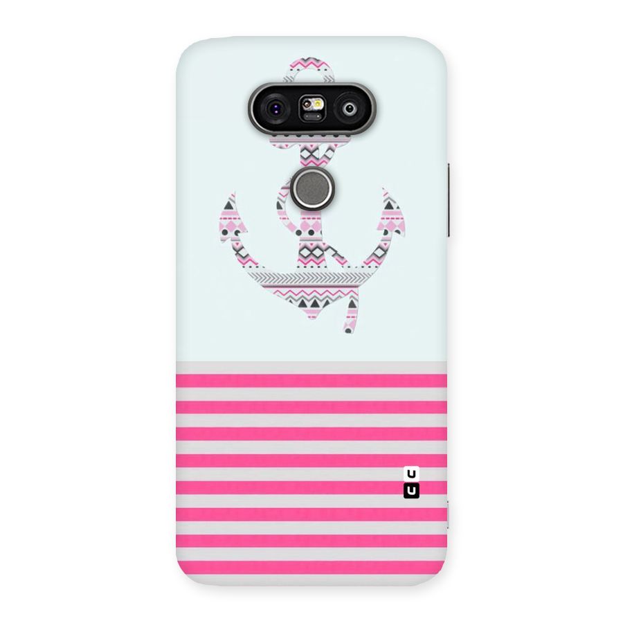 Anchor Design Stripes Back Case for LG G5