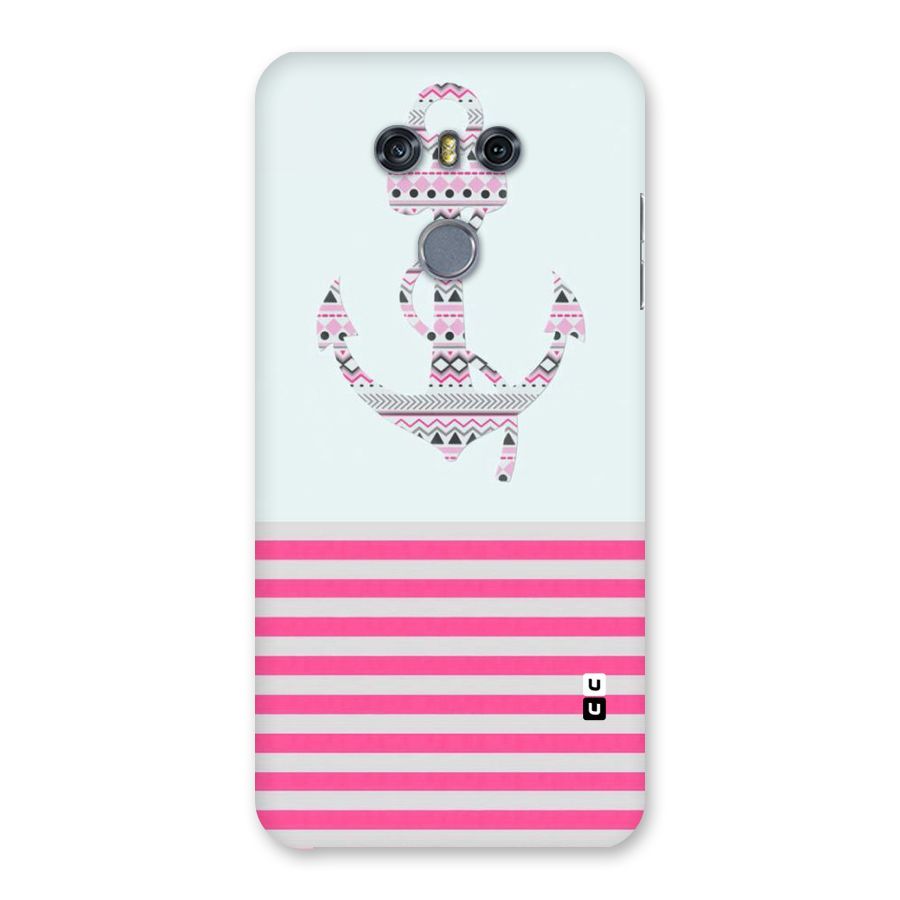 Anchor Design Stripes Back Case for LG G6