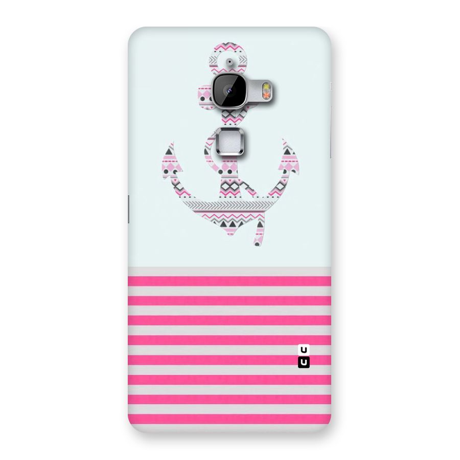 Anchor Design Stripes Back Case for LeTv Le Max