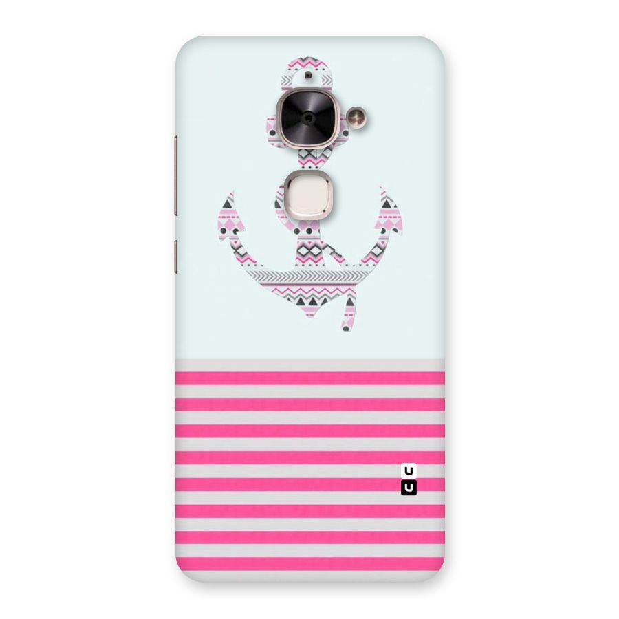 Anchor Design Stripes Back Case for Le 2