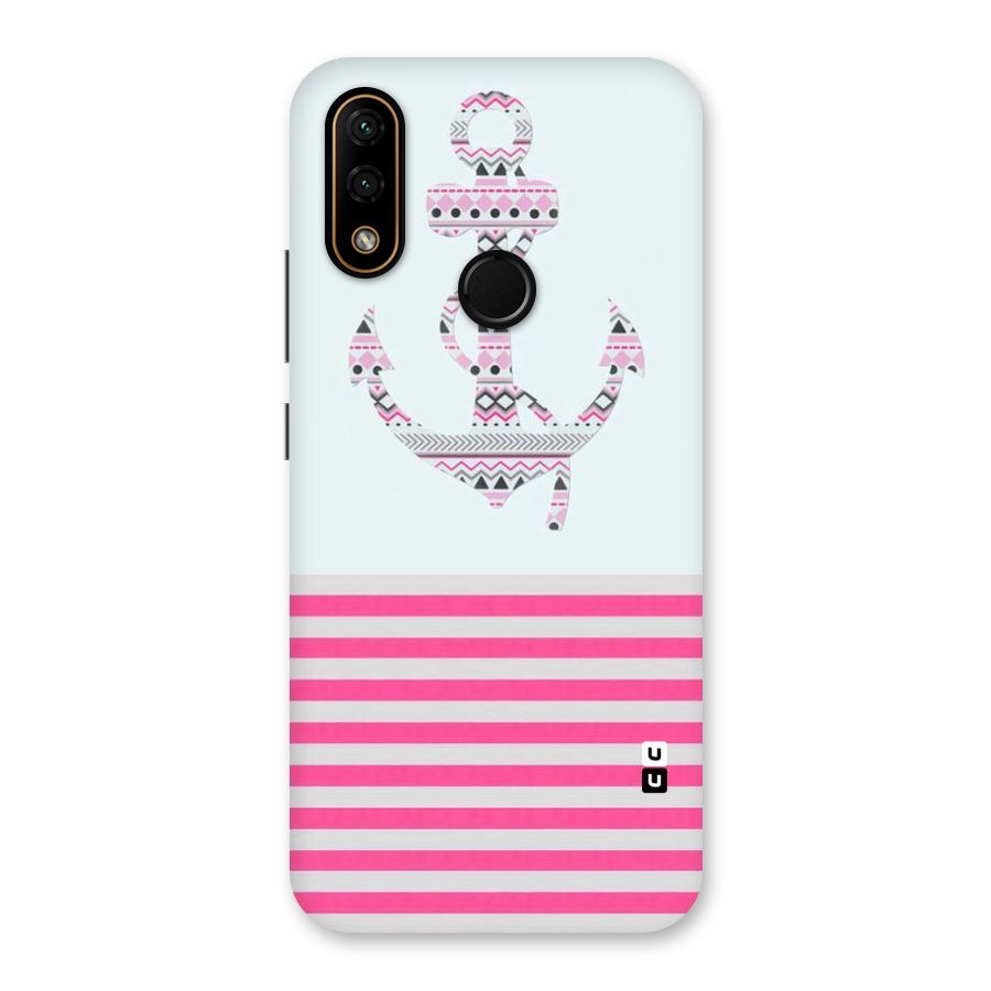 Anchor Design Stripes Back Case for Lenovo A6 Note