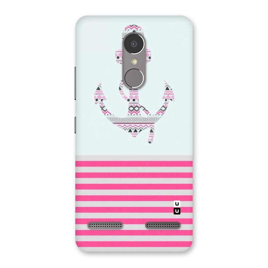 Anchor Design Stripes Back Case for Lenovo K6