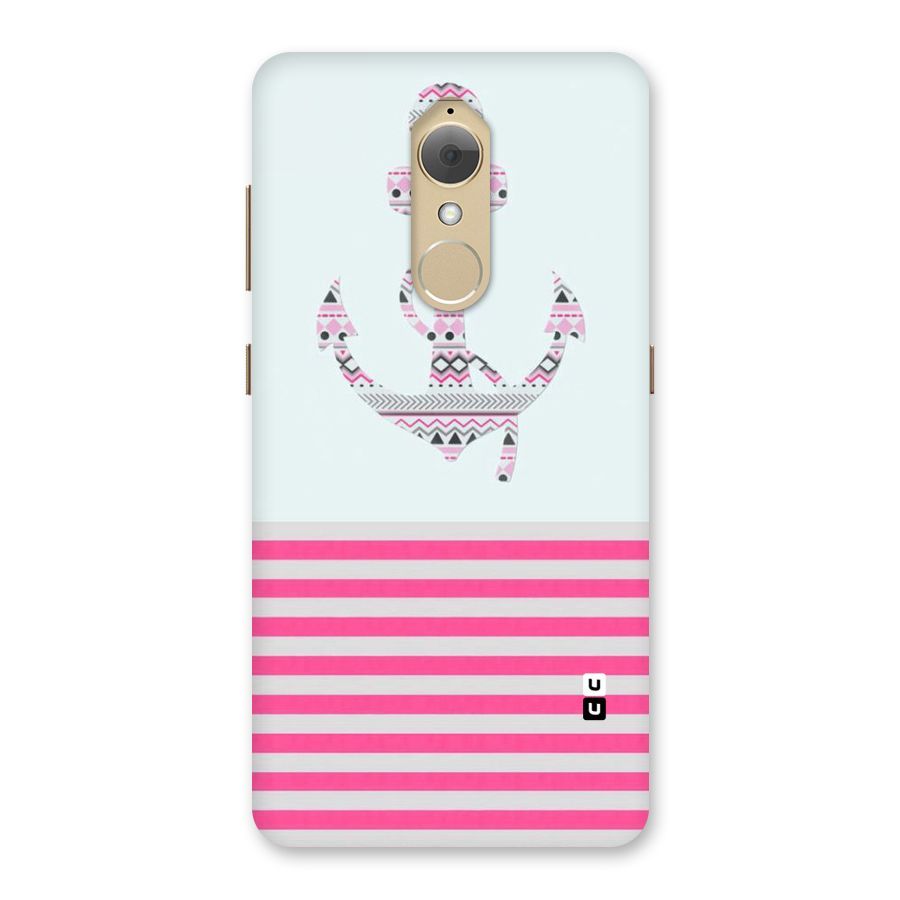 Anchor Design Stripes Back Case for Lenovo K8