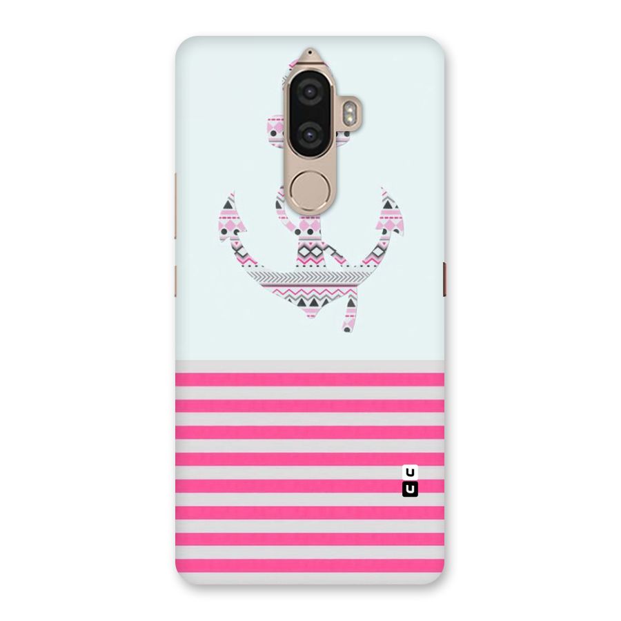 Anchor Design Stripes Back Case for Lenovo K8 Note