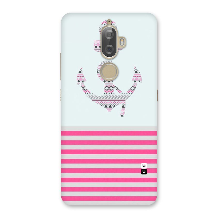 Anchor Design Stripes Back Case for Lenovo K8 Plus