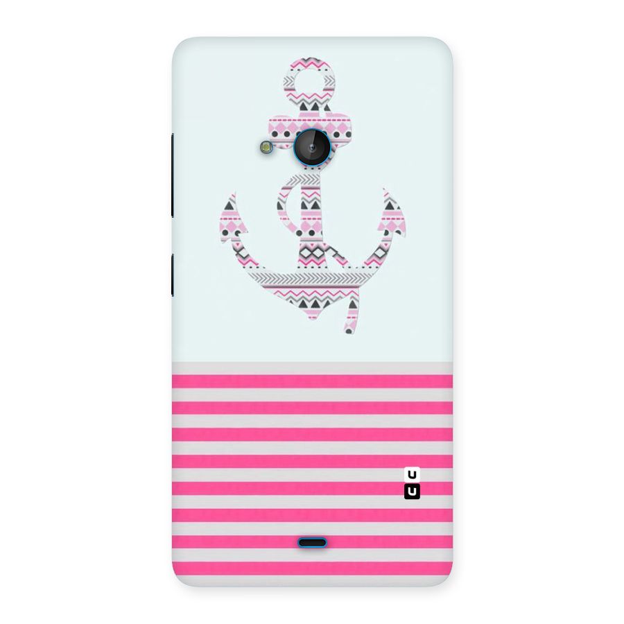 Anchor Design Stripes Back Case for Lumia 540