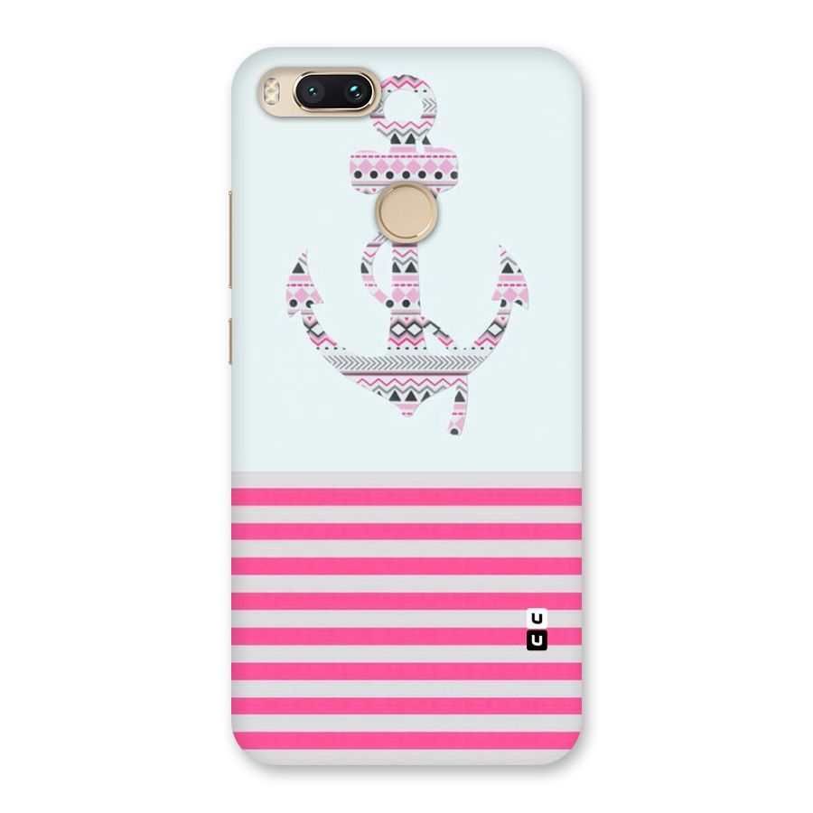 Anchor Design Stripes Back Case for Mi A1