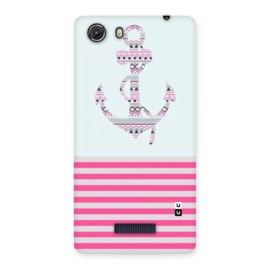 Anchor Design Stripes Back Case for Micromax Unite 3
