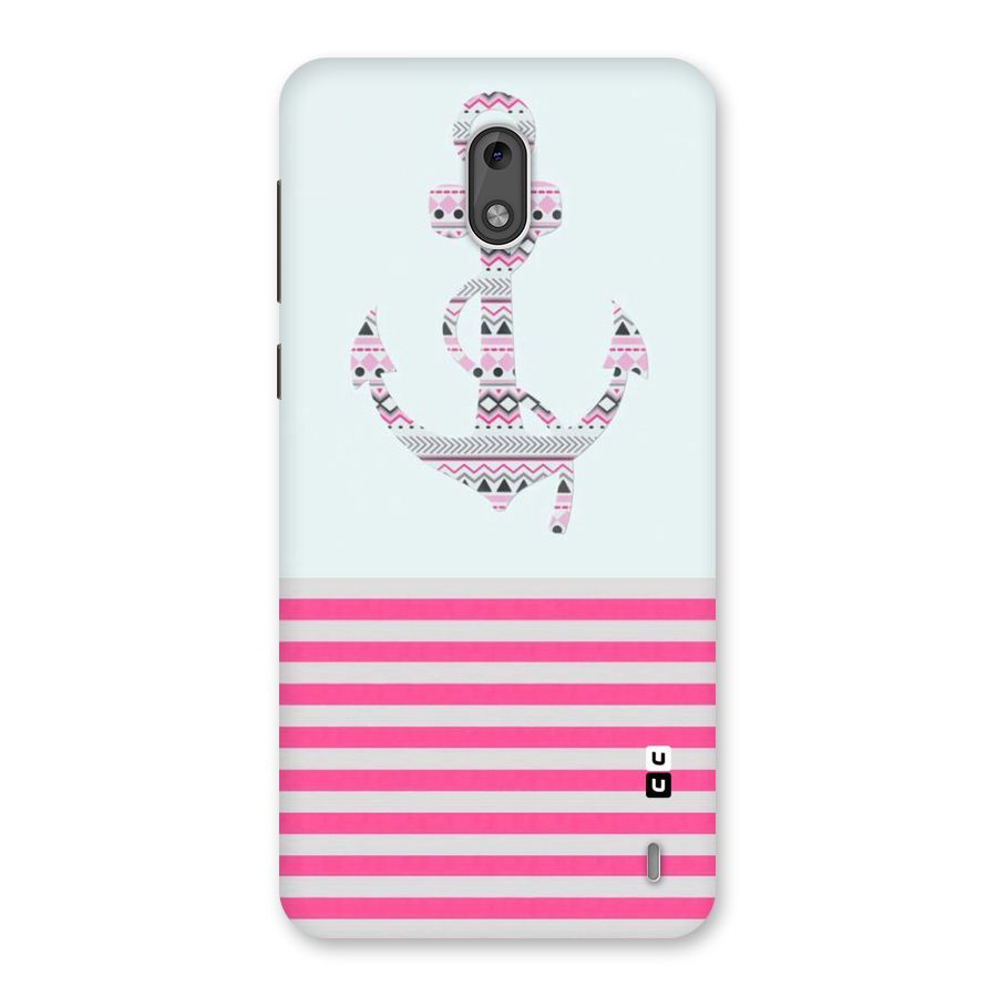 Anchor Design Stripes Back Case for Nokia 2