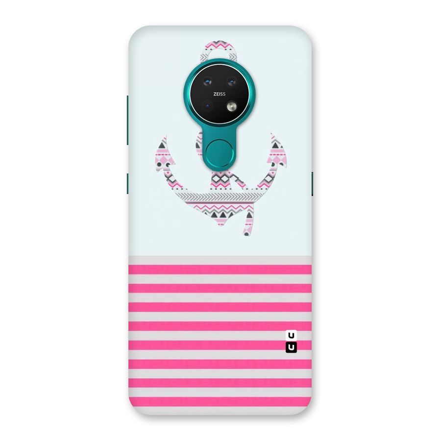 Anchor Design Stripes Back Case for Nokia 7.2