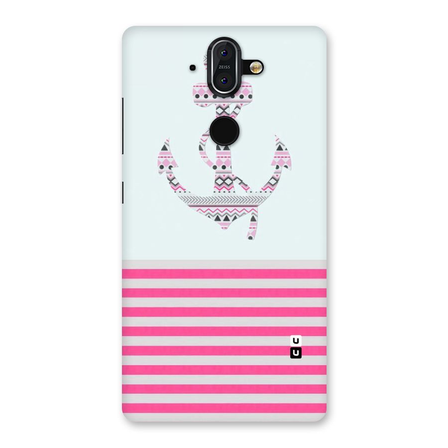 Anchor Design Stripes Back Case for Nokia 8 Sirocco