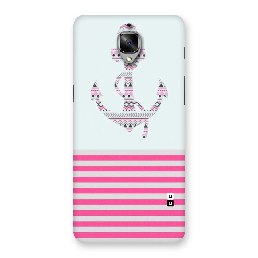 Anchor Design Stripes Back Case for OnePlus 3