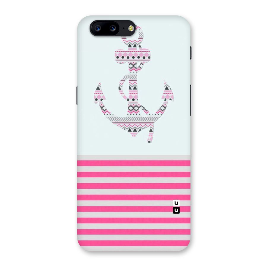 Anchor Design Stripes Back Case for OnePlus 5