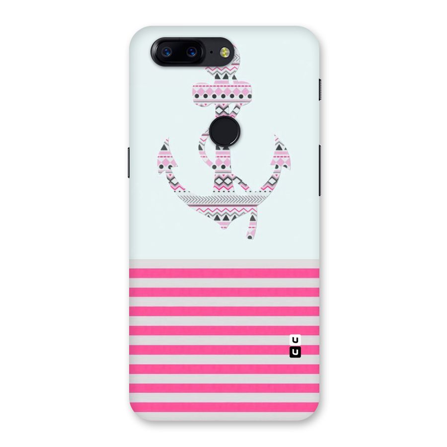 Anchor Design Stripes Back Case for OnePlus 5T