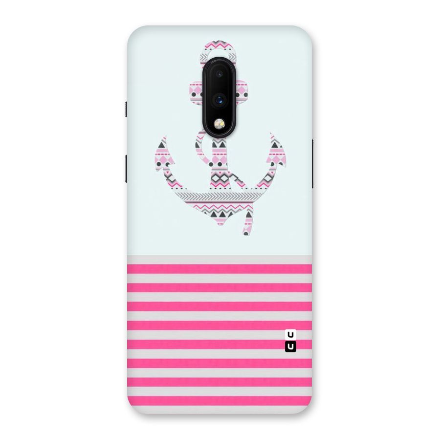 Anchor Design Stripes Back Case for OnePlus 7