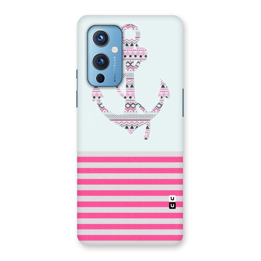 Anchor Design Stripes Back Case for OnePlus 9