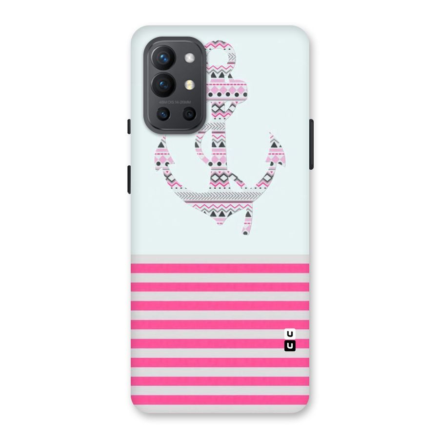 Anchor Design Stripes Back Case for OnePlus 9R