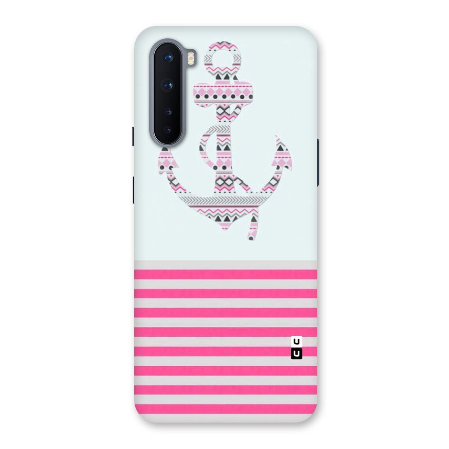 Anchor Design Stripes Back Case for OnePlus Nord
