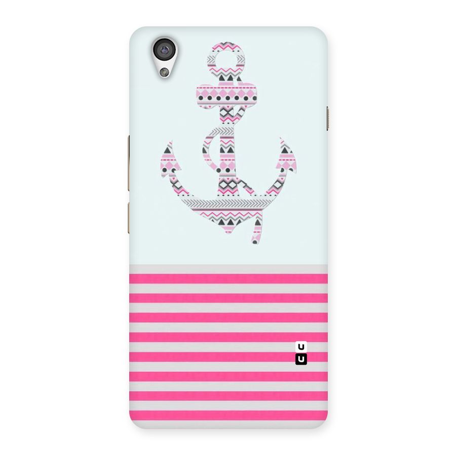Anchor Design Stripes Back Case for OnePlus X