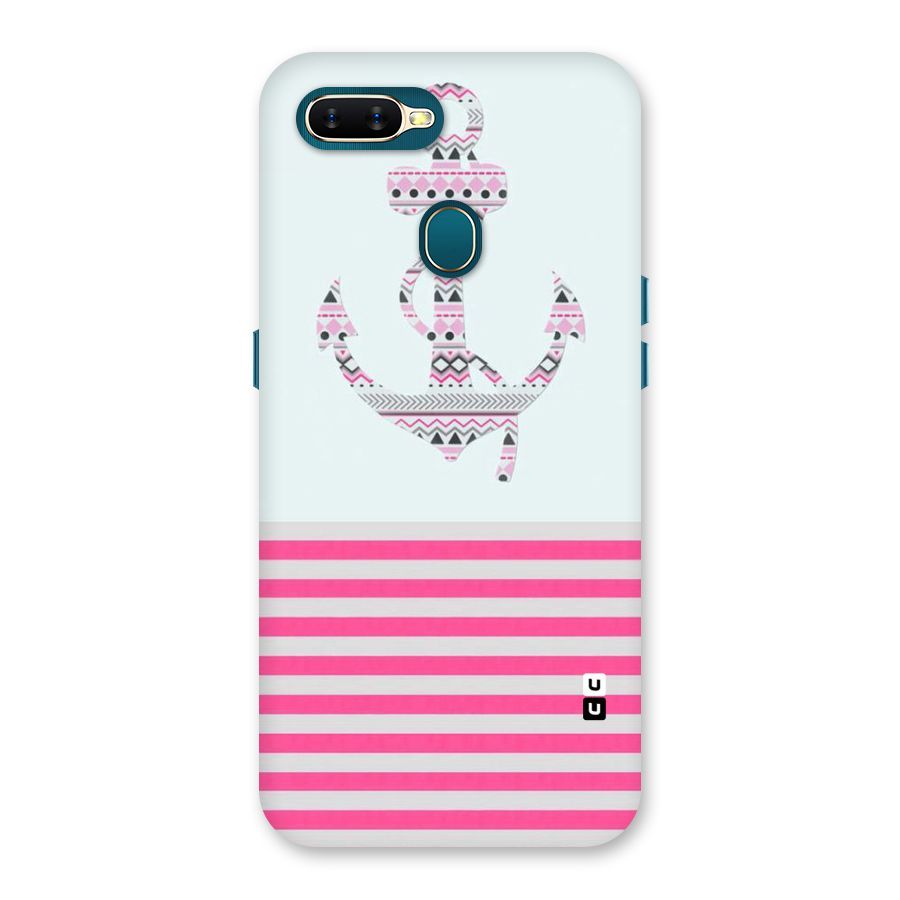 Anchor Design Stripes Back Case for Oppo A11k