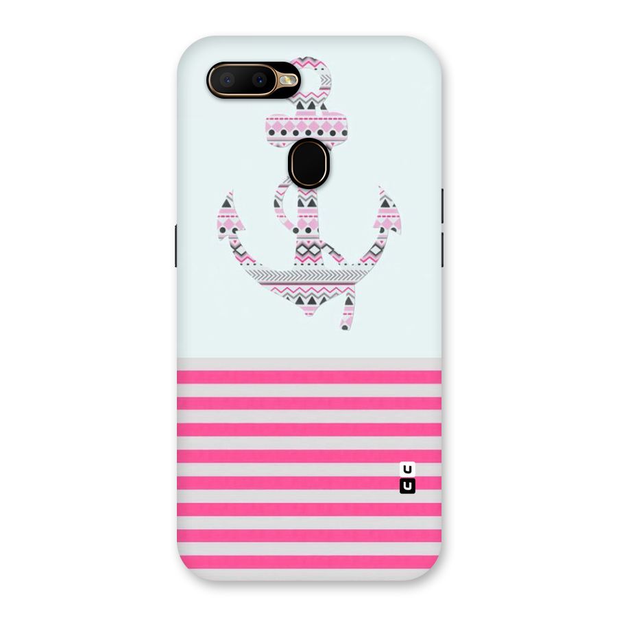 Anchor Design Stripes Back Case for Oppo A5s