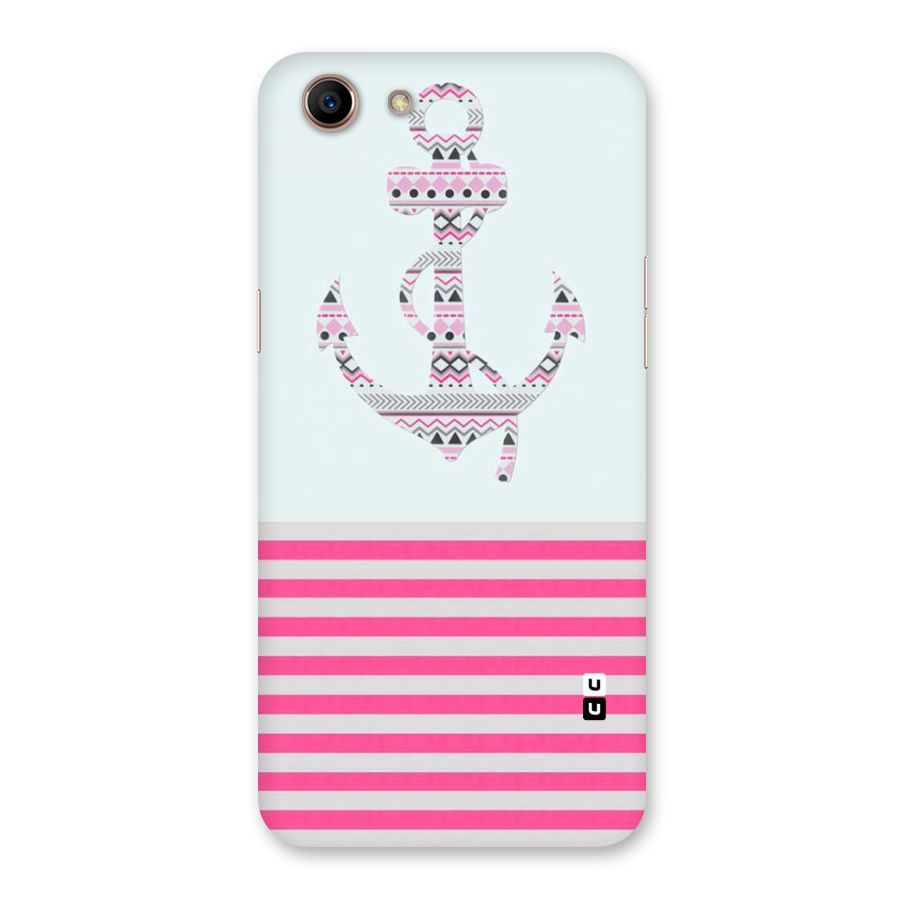 Anchor Design Stripes Back Case for Oppo A83 (2018)