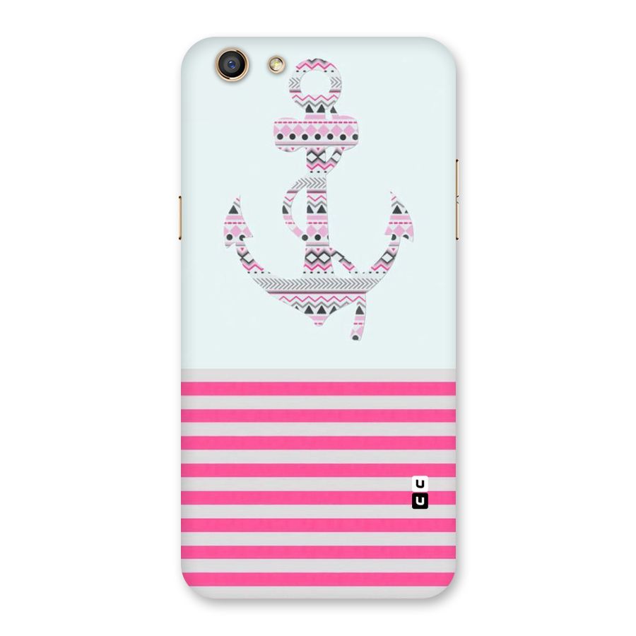 Anchor Design Stripes Back Case for Oppo F3