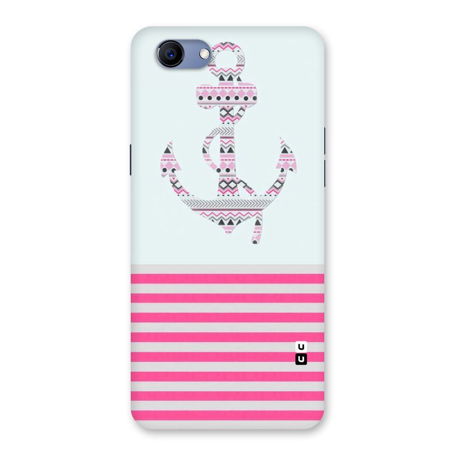 Anchor Design Stripes Back Case for Oppo Realme 1