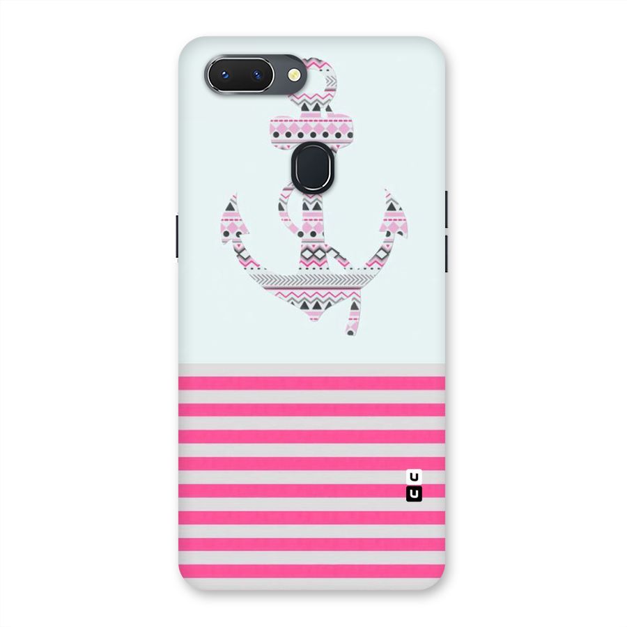 Anchor Design Stripes Back Case for Oppo Realme 2