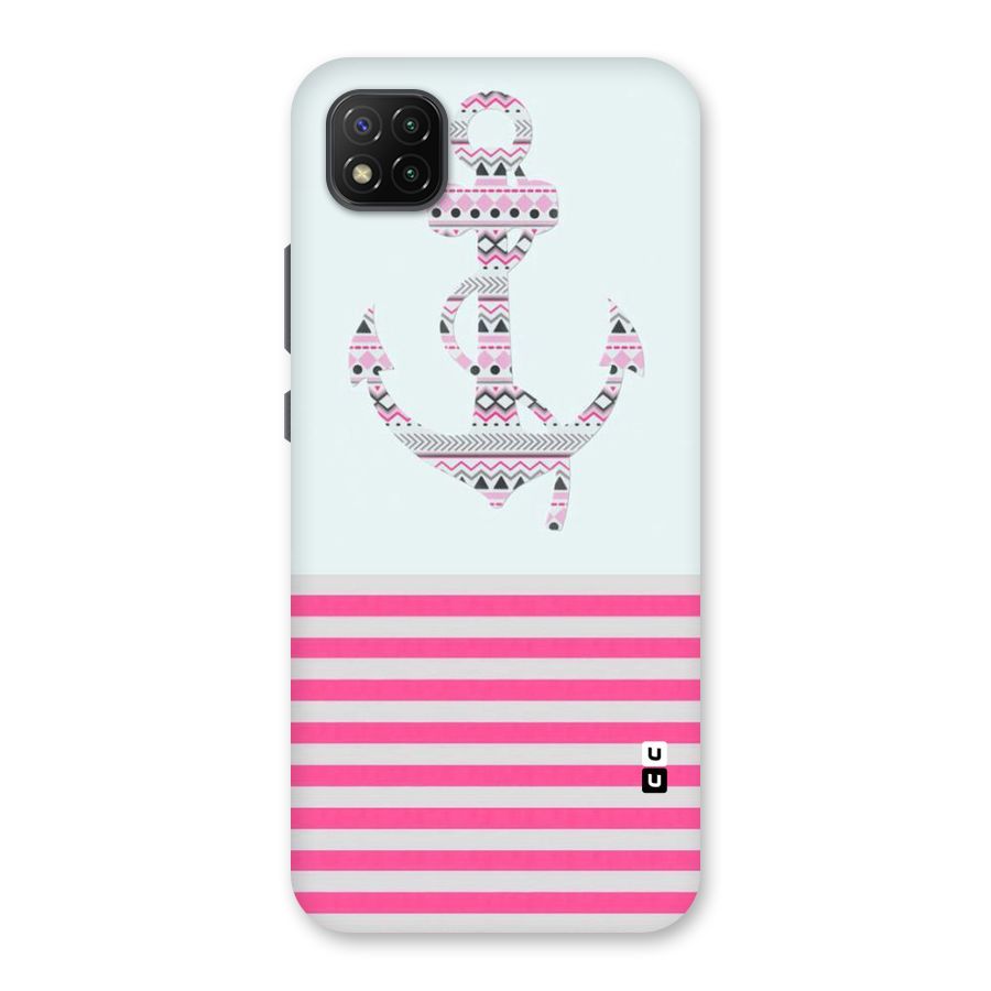 Anchor Design Stripes Back Case for Poco C3