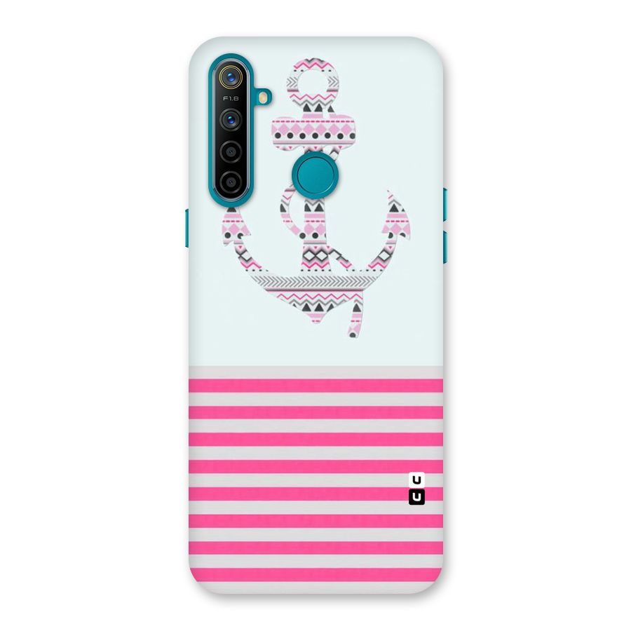 Anchor Design Stripes Back Case for Realme 5i