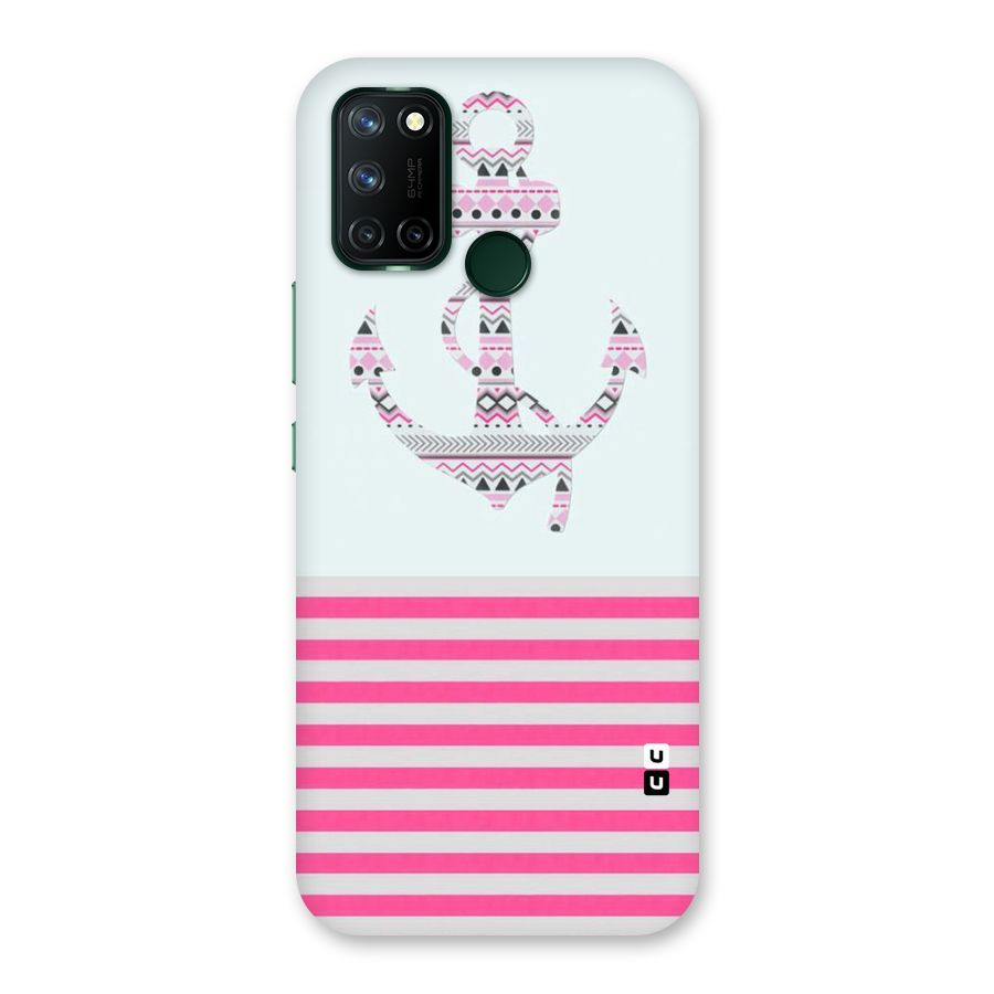 Anchor Design Stripes Back Case for Realme 7i