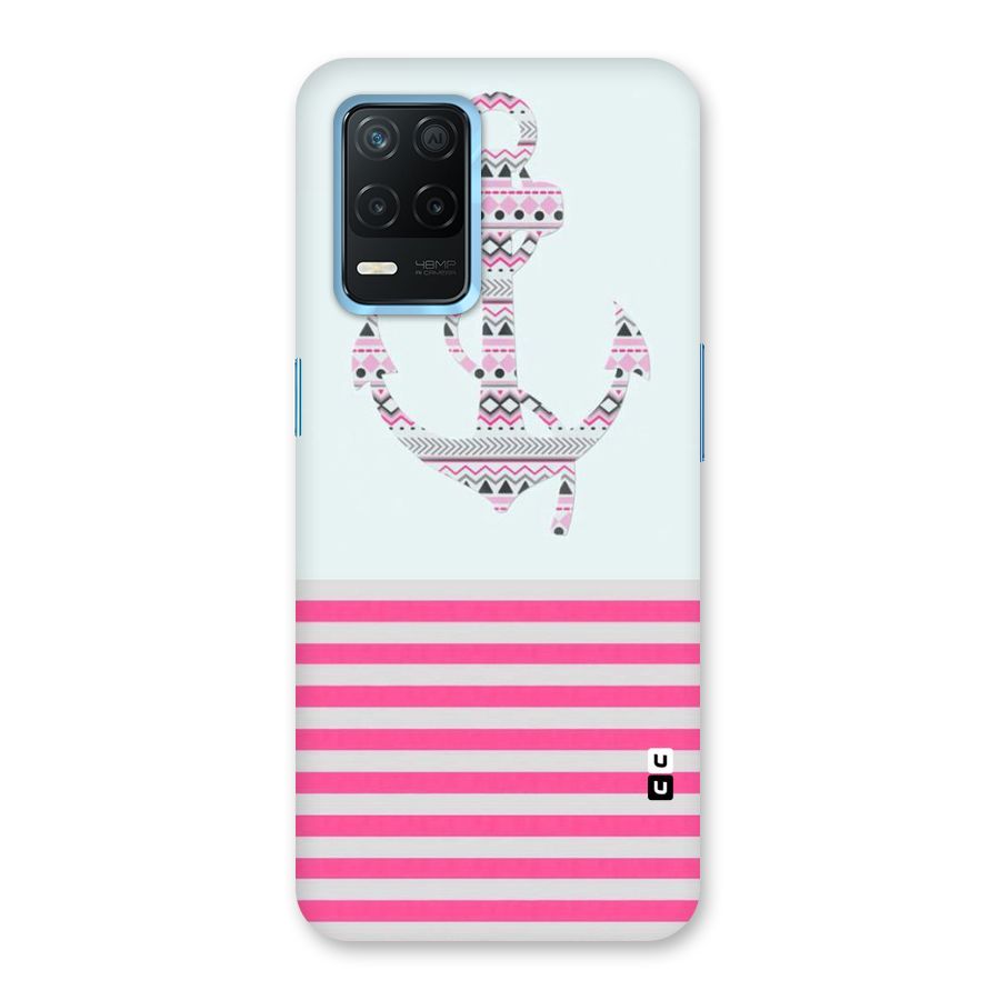 Anchor Design Stripes Back Case for Realme 8 5G