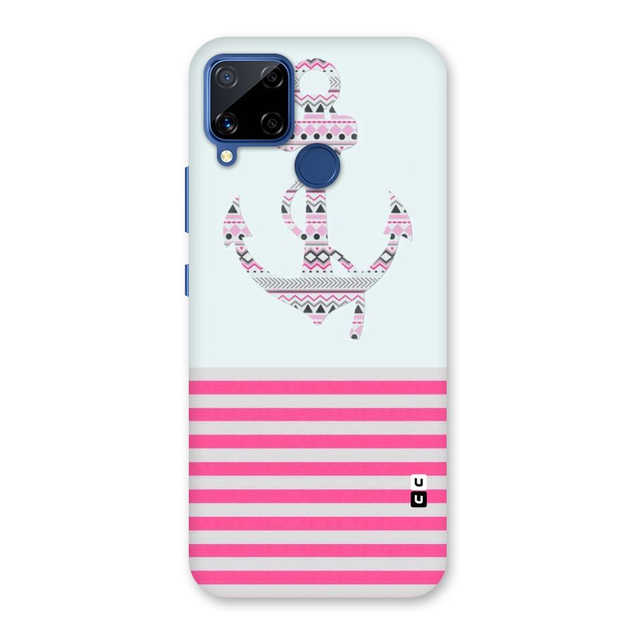 Anchor Design Stripes Back Case for Realme C15