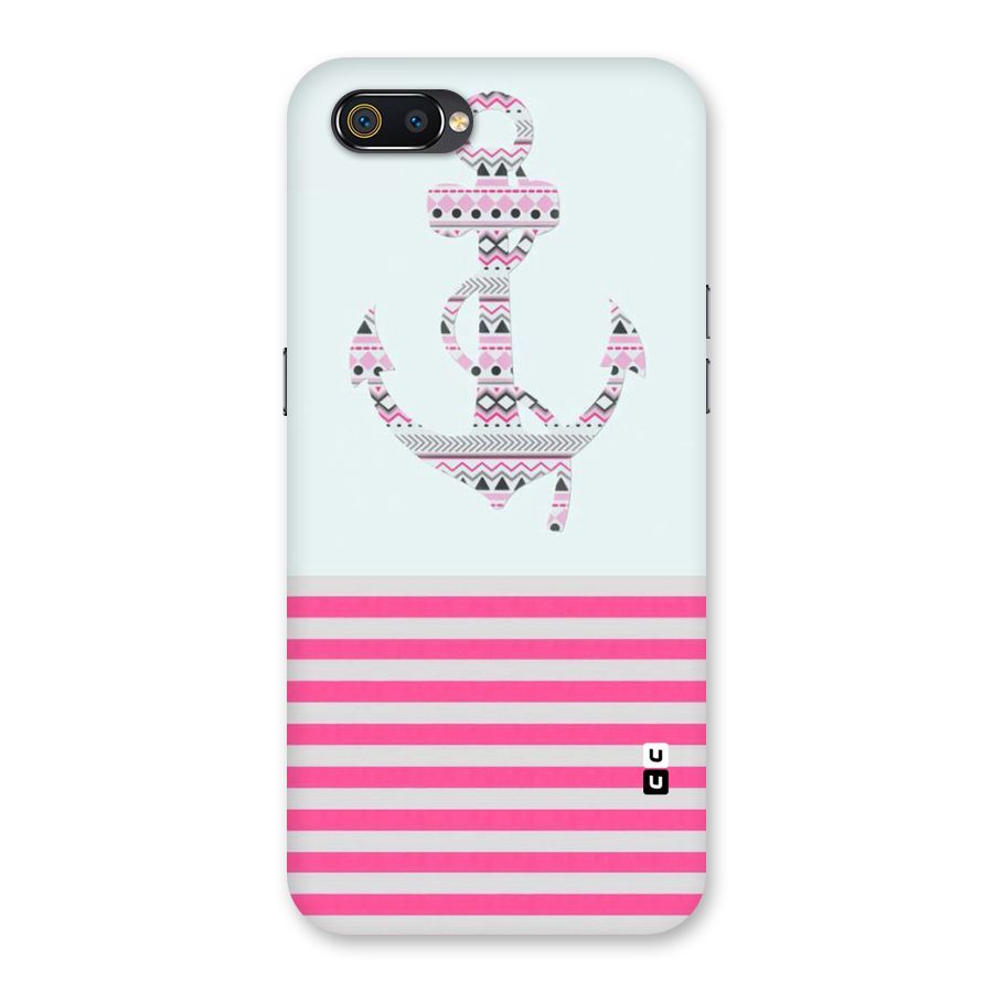 Anchor Design Stripes Back Case for Realme C2